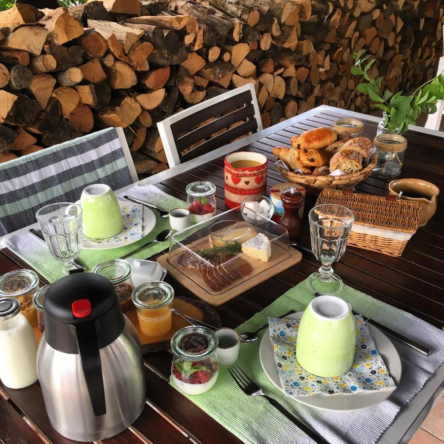 Domaine De La Mance - Maisonnette Avec Cheminee Vitrey-sur-Mance ภายนอก รูปภาพ
