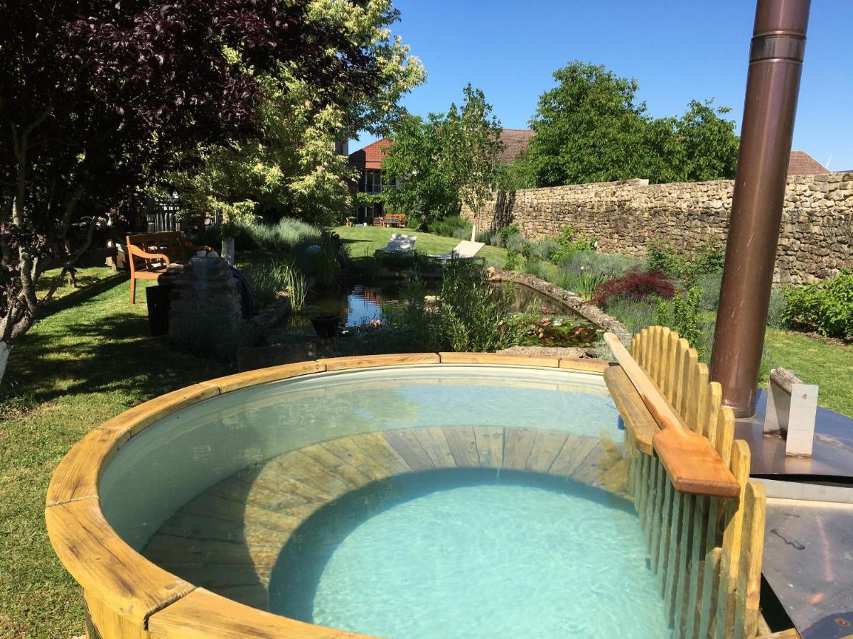 Domaine De La Mance - Maisonnette Avec Cheminee Vitrey-sur-Mance ภายนอก รูปภาพ