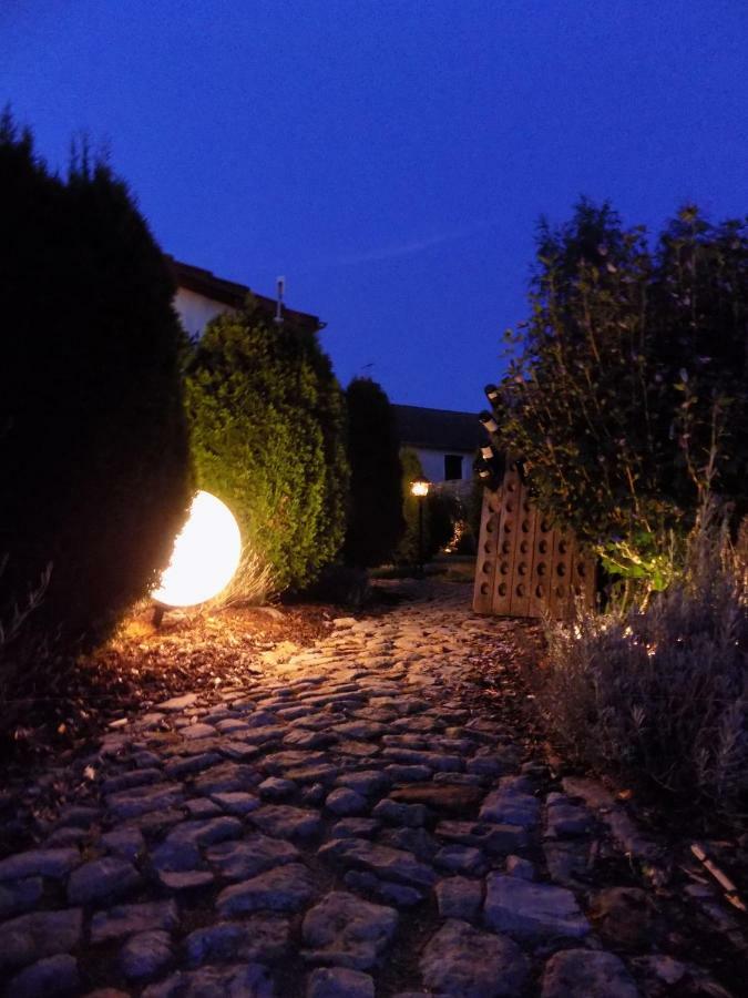 Domaine De La Mance - Maisonnette Avec Cheminee Vitrey-sur-Mance ภายนอก รูปภาพ